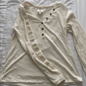 half button up long sleeve